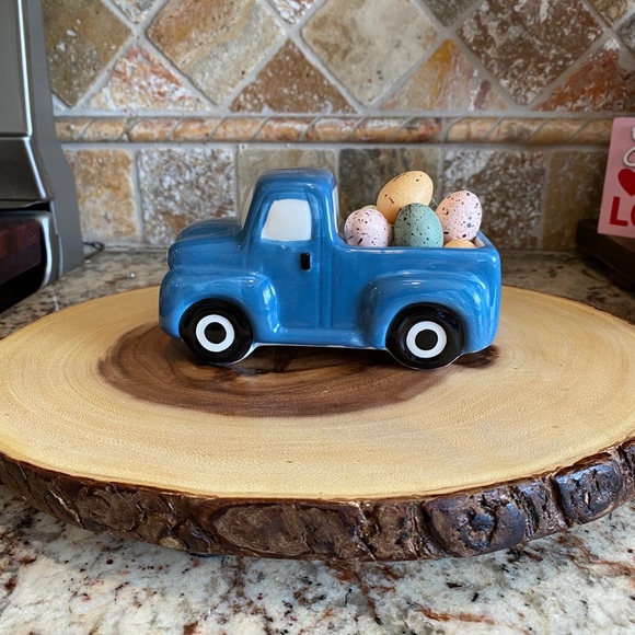Blue Farmhouse Truck